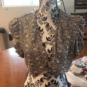 R&M Richards lace jacket size L